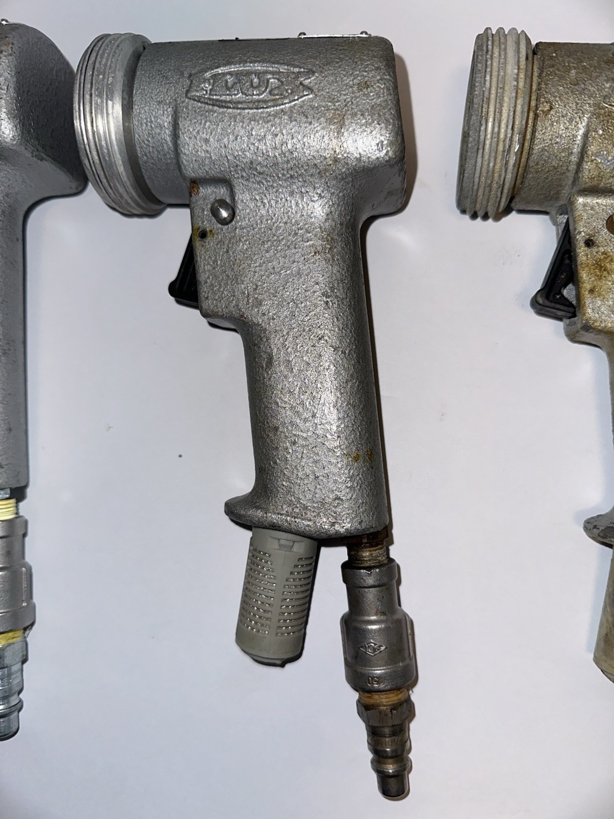 Lot of 4 Used Flux F416 Explosion-Proof Air Motor/Drum Pump Motor (all working)