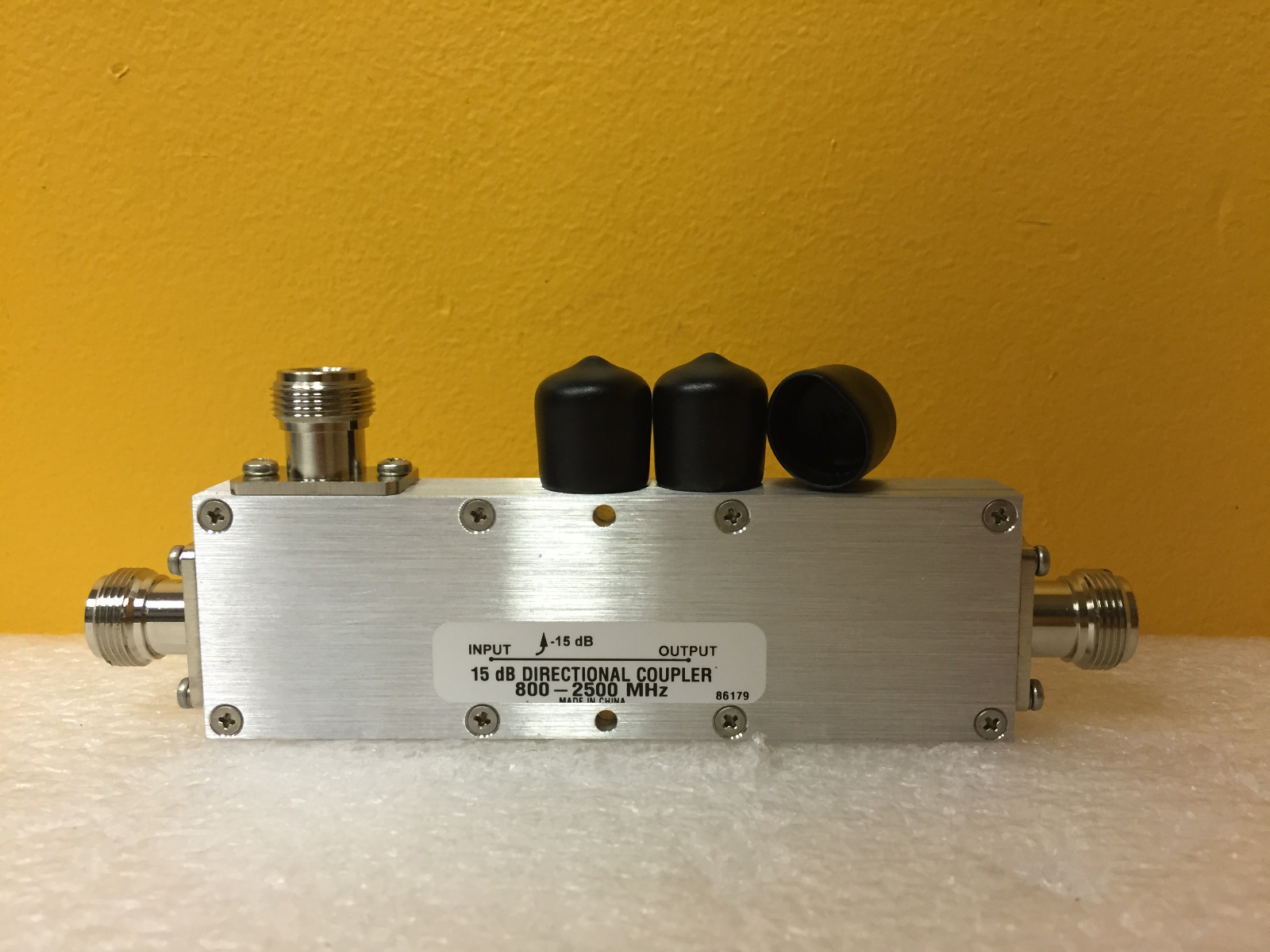 Microlab / FXR CK-65N 800 to 2500 MHz 15 dB 100W, N (F) Directional Coupler, NEW