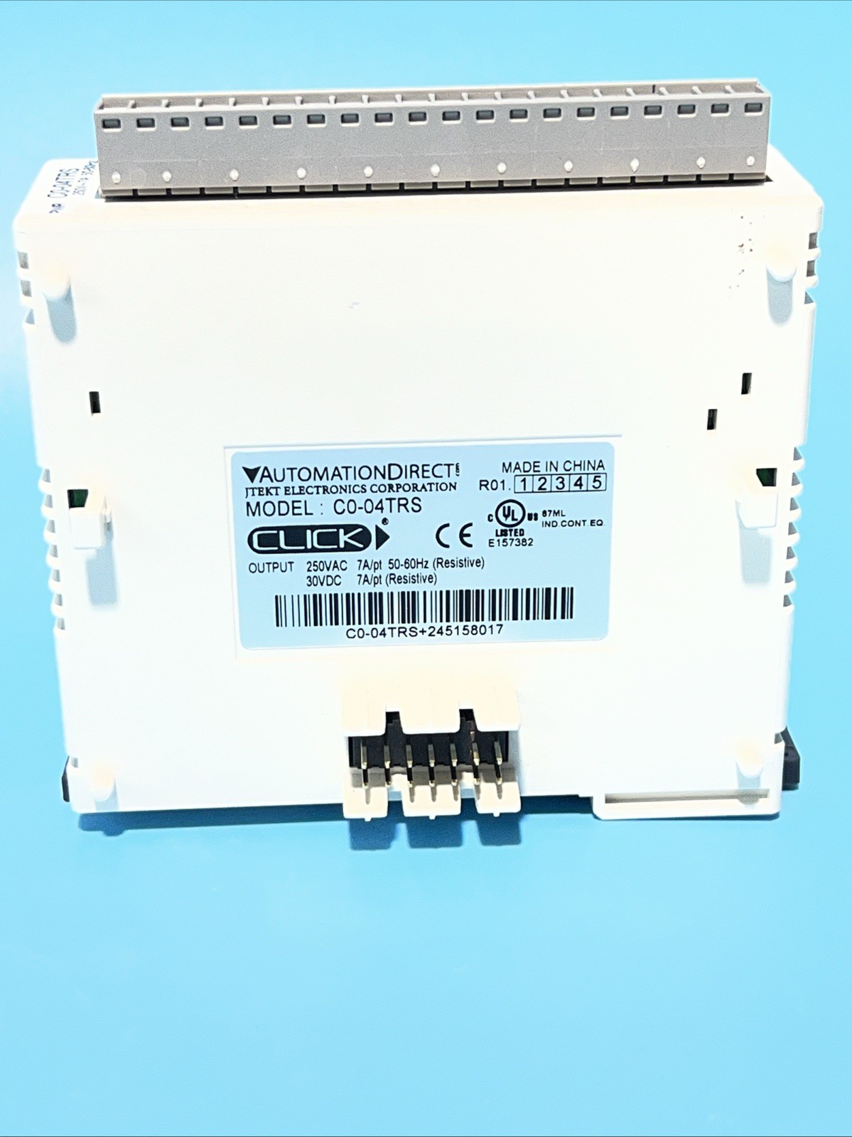 Automation Direct C0-04TRS CLICK Relay Output Module, 4 Point