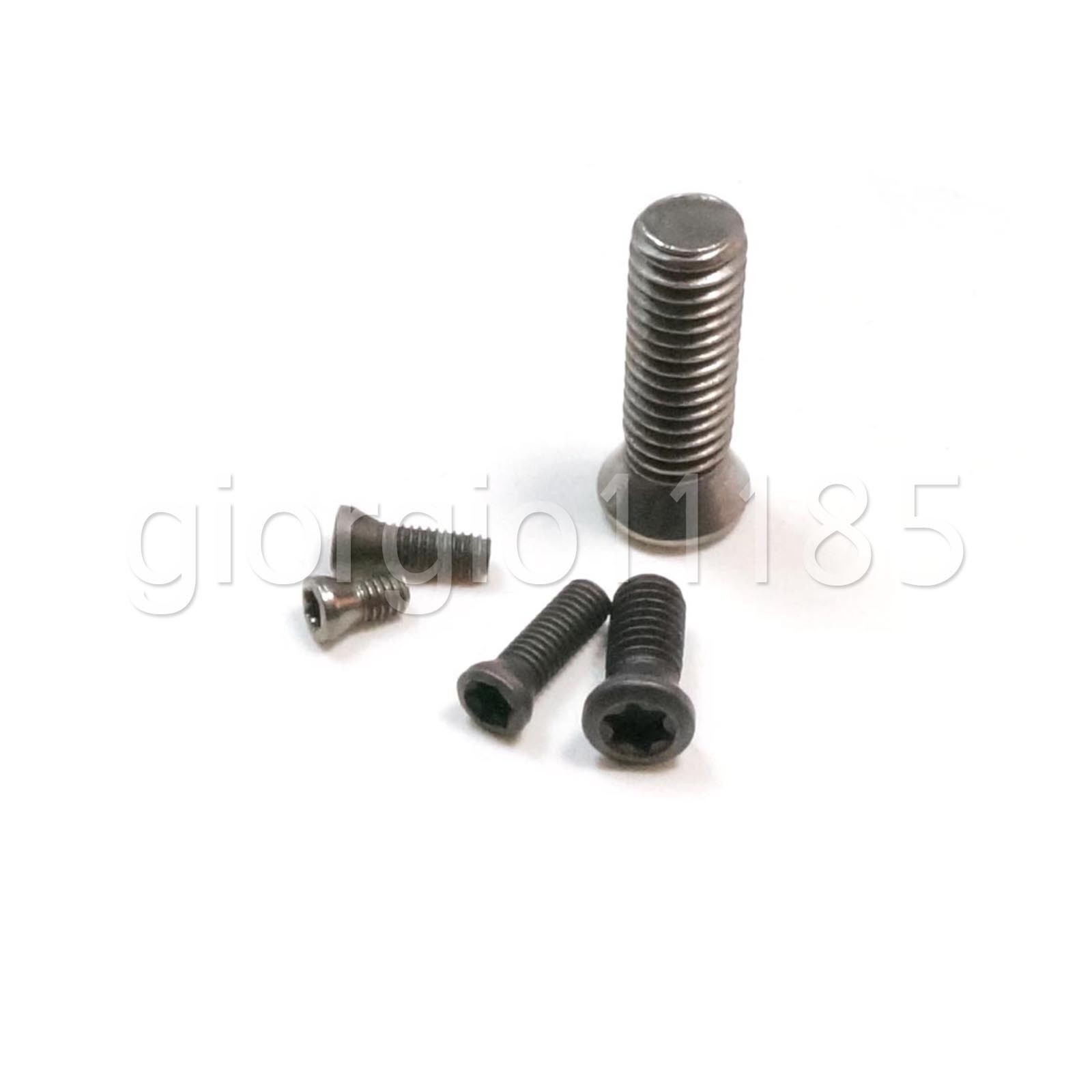 US Stock 10pc M5 x 12mm Insert Torx Screw For Replaces Carbide Inserts CNC Lathe