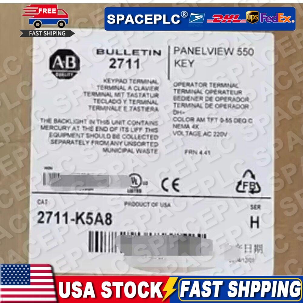 2711-K5A8 AB PanelView Standard Terminal Fast Shipping New 2711K5A8 US Free Tax