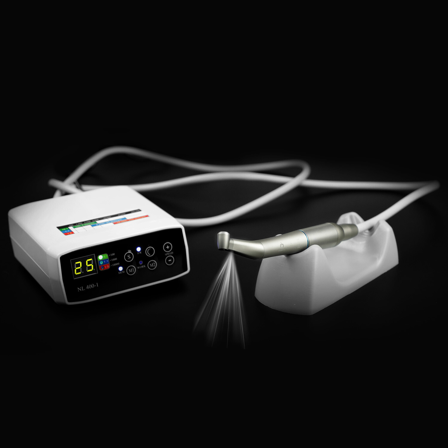 CICADA Dental Brushless LED Electric Micro Motor + 1:1 Contra Angle Handpiece