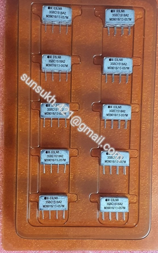 3SBC1518A2 M39016/13-057M CII / TE make METAL RELAY MIL SPEC X 1 PC 3SBC1518
