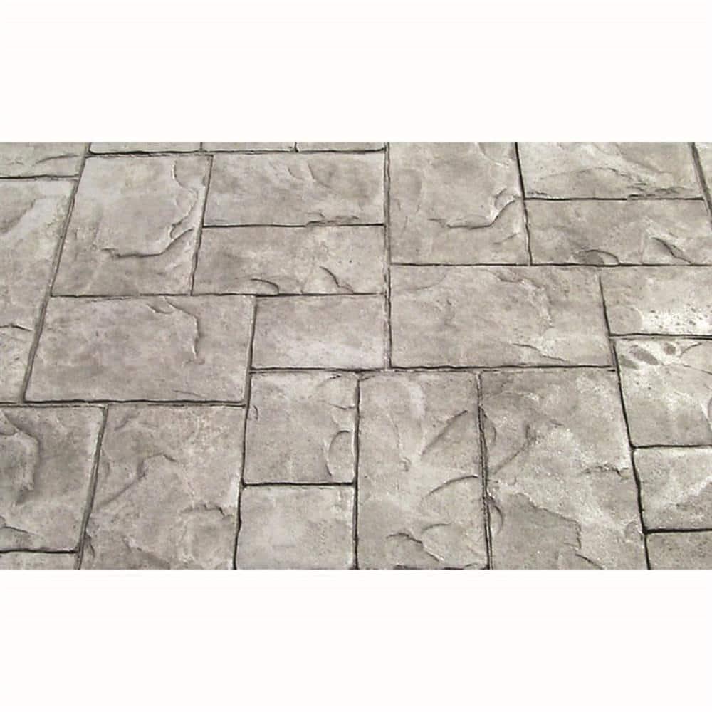 Concrete Stamp Design 24 in. x 24 in. Ashlar Red Floppy Felxible High Quality