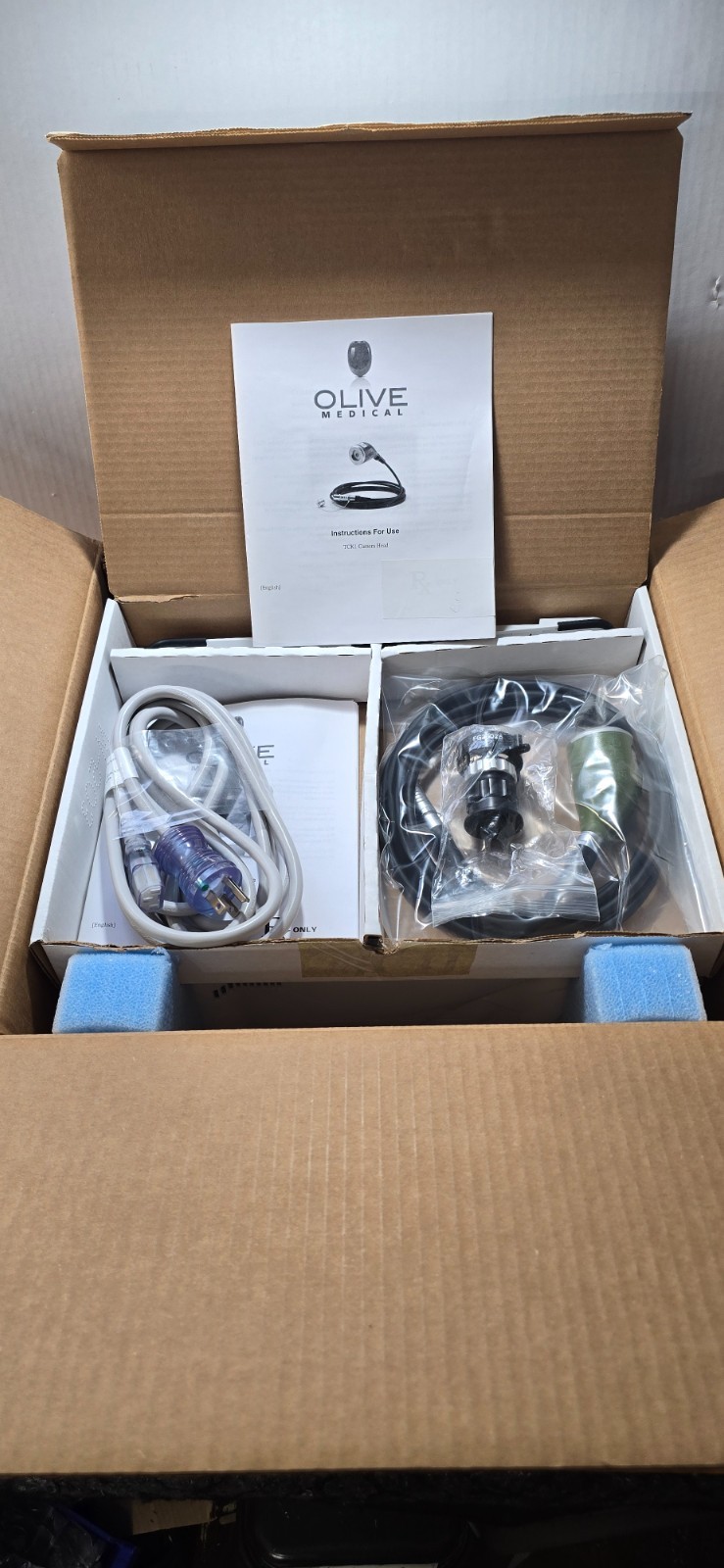 OLIVE MEDICAL tele pack Camera System Stryker Scope, Storz Fiber Optic 495NL