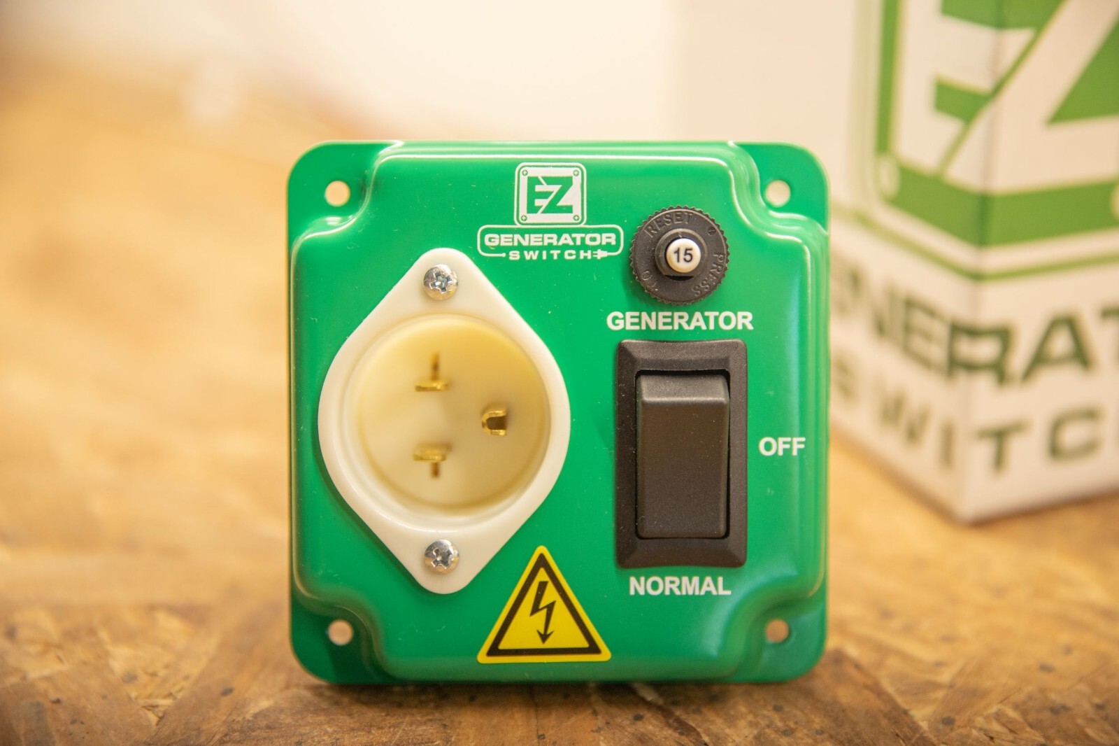 The Original EZ GENERATOR TRANSFER SWITCH – UL / CSA Approved – USA Made – 12OV