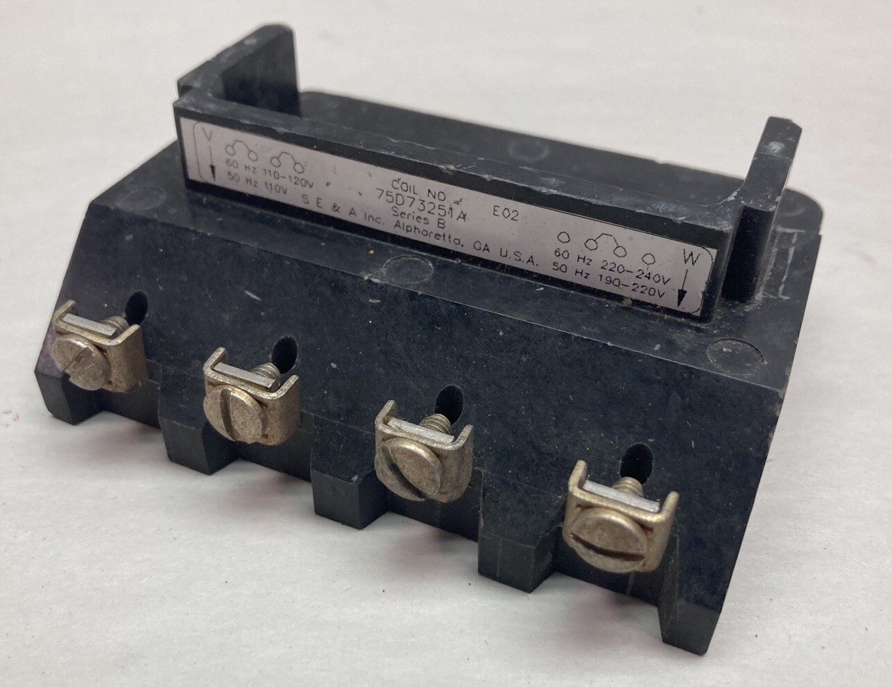 Siemens,75D73251A,Dual Voltage Coil 60/50Hz Ser B