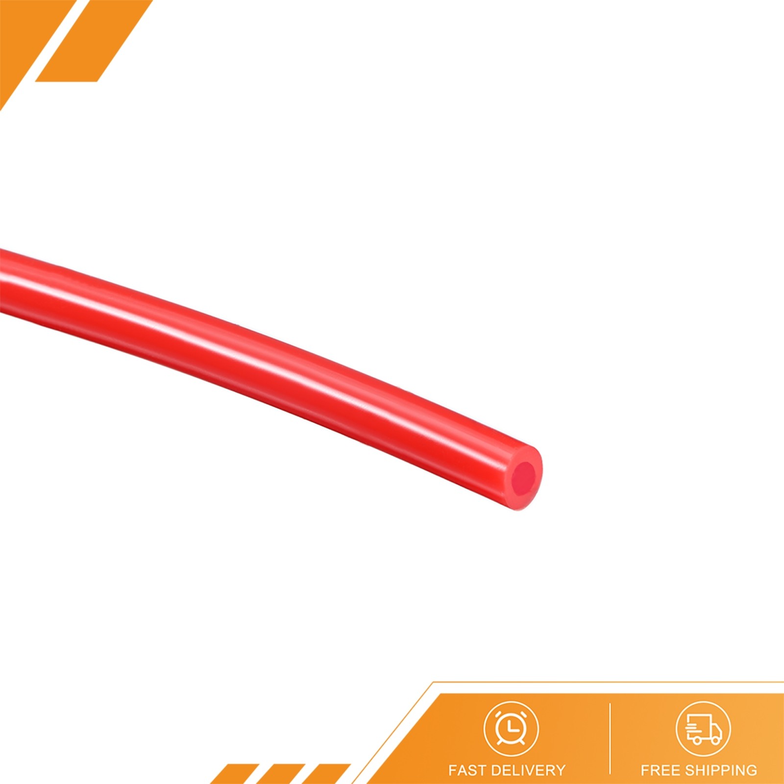 Silicone Tubing 3mm ID X 6mm OD 9.8ft 3 Meters Rubber Tube Air Hose Pipe Red