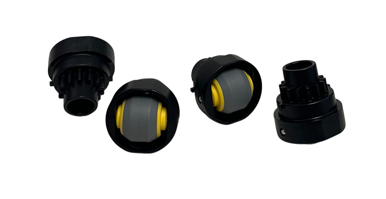 15 INTRALOX 7000/7050 OEM CARRYWAY ROLLERS ACT BLACK/YELLOW/GRAY 70007050 NSNP
