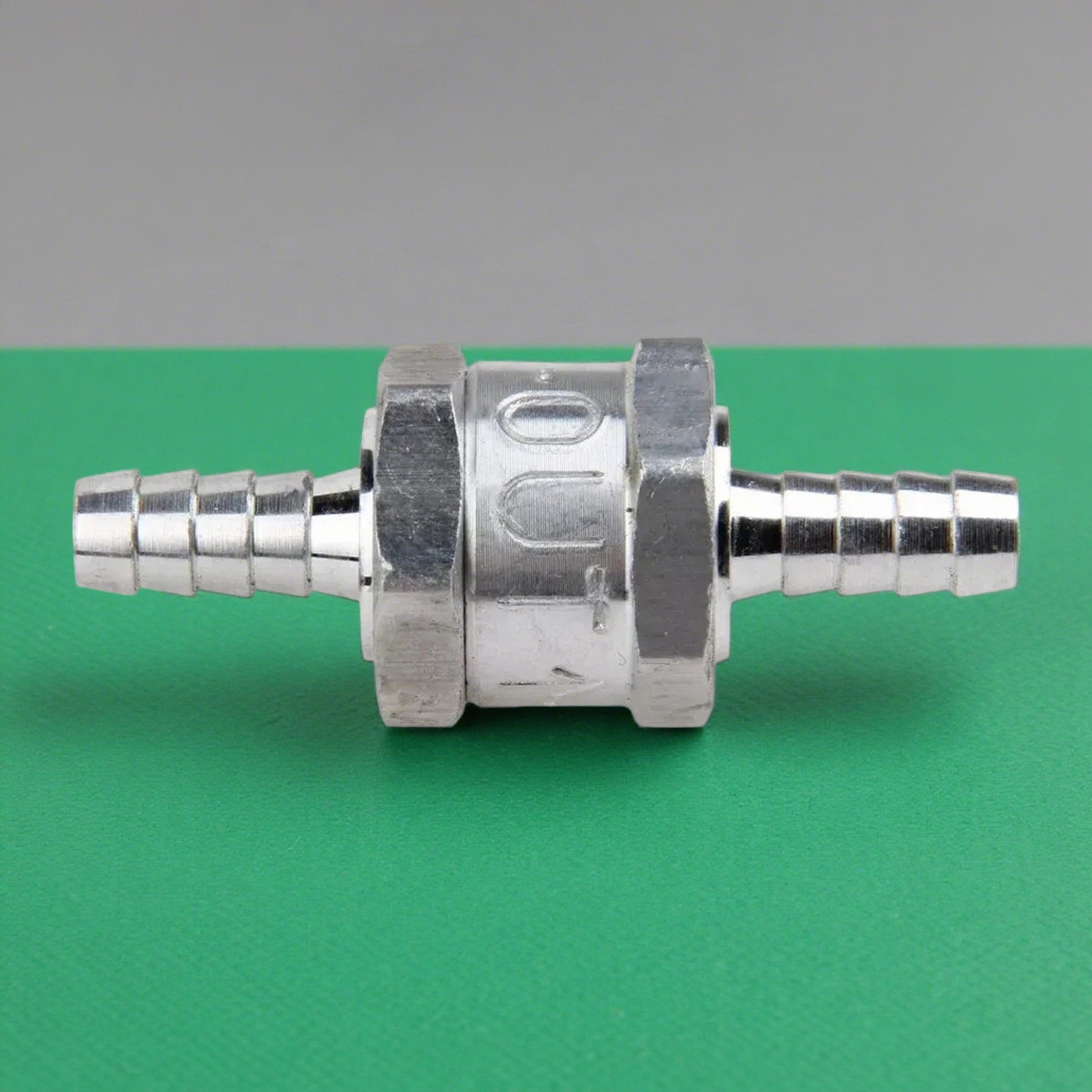 2 Pcs 8mm 5/16″ Fuel Non-Return One Way Check Valve Petrol Diesel Oil Aluminum