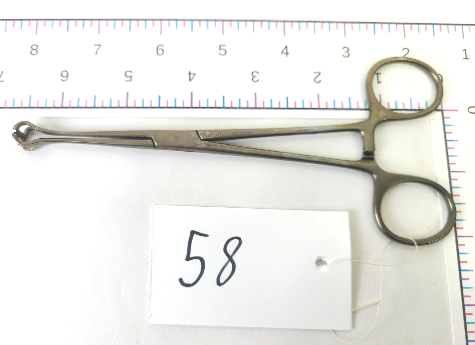 Meister-Hand MH16-44 Babcock Tissue Forceps Straight 6-1/4″ (16CM)