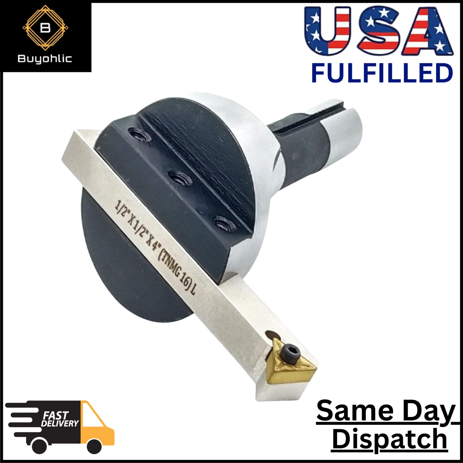 Large Head 2.5″Inch Lathe Milling R8 Shank Fly Cutter with Indexable Flying Tool