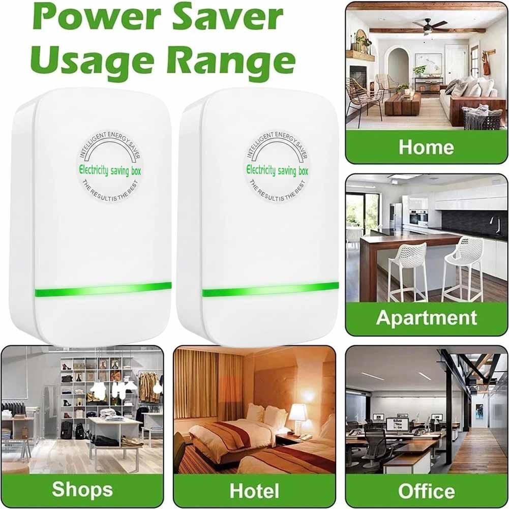 2PCS Pro Power Saver Energy Saver Household Power Saver pro Electricity Saving