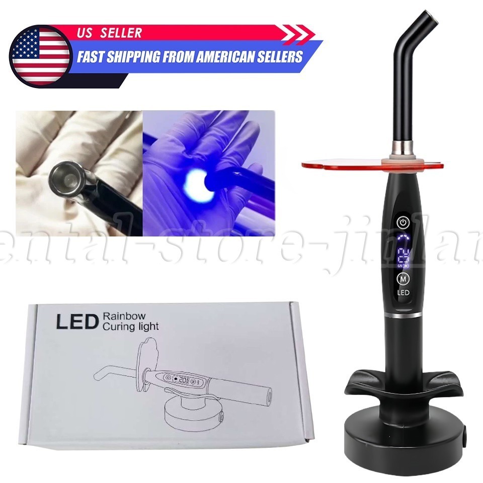 Dental Curing Lamp Machine Odontologia Resin Wireless LED Curing Light 1-10 pcs
