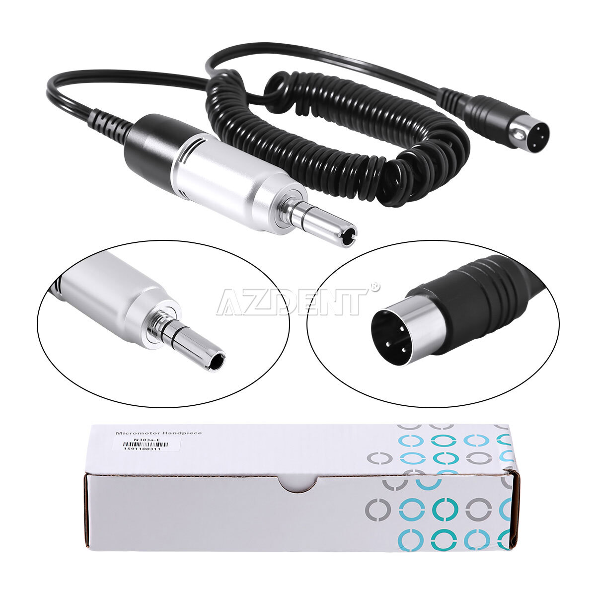 Dental Micro Motor Standard E-Type Connector High Speed Handpiece 35K rpm MAX