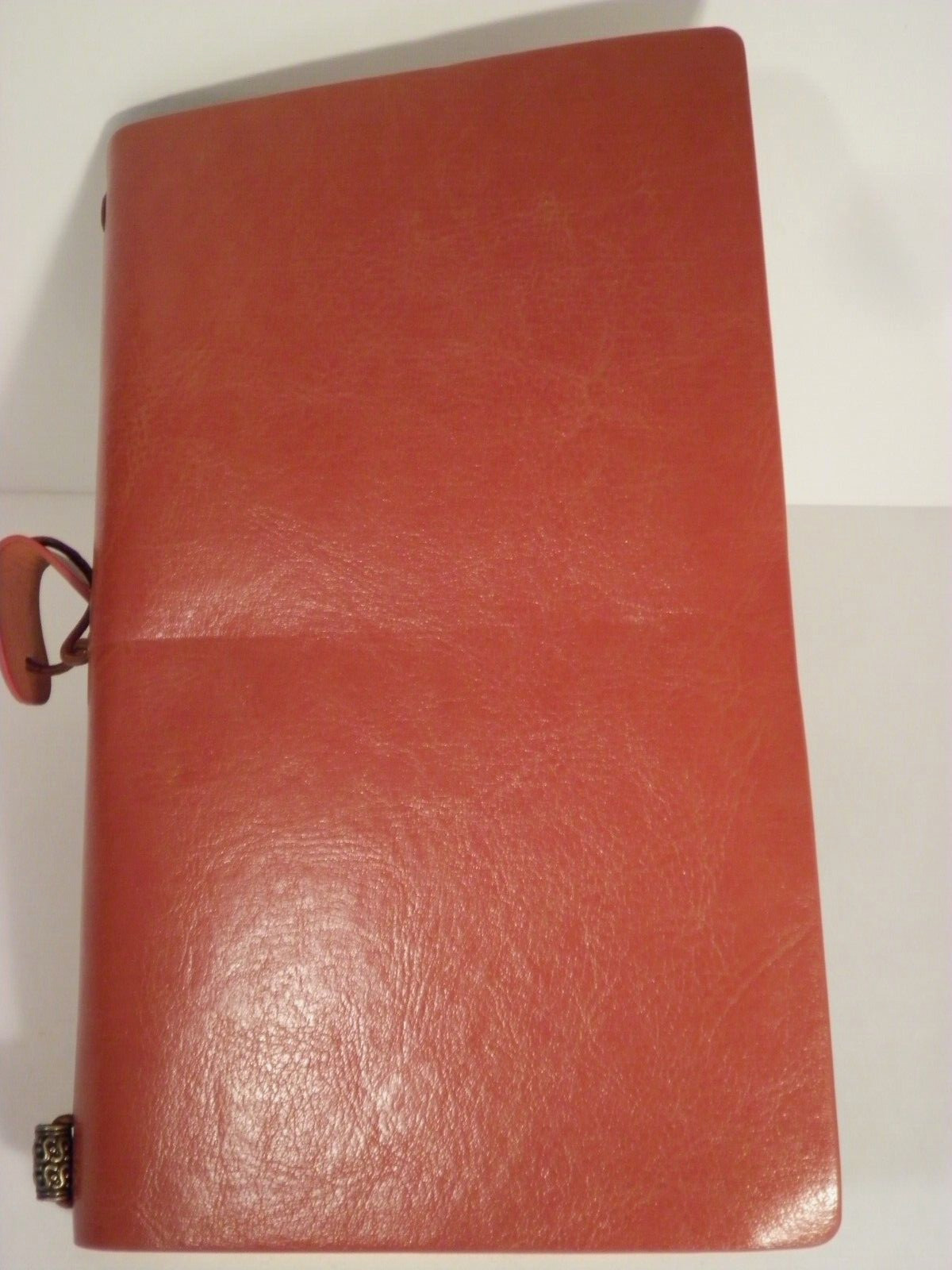 NIP Brown Leather Organizer Notebook May You Be Proud Difference You Make Thanks