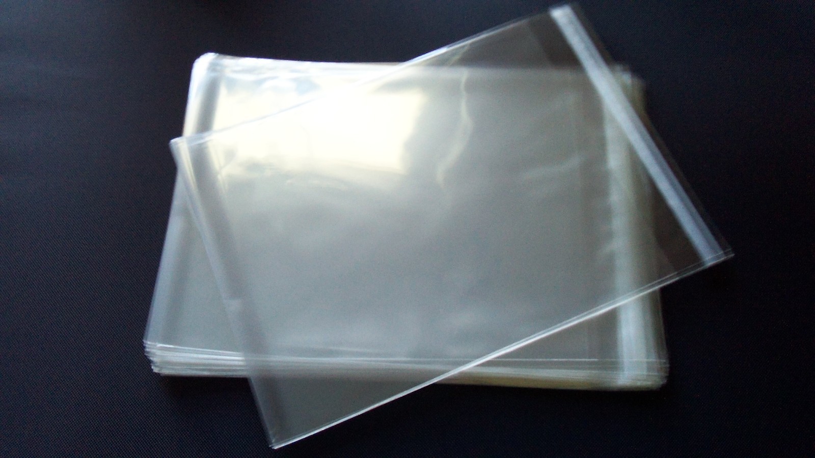 100 9×12 Resealable Clear Cello Poly Bags 9 x 12