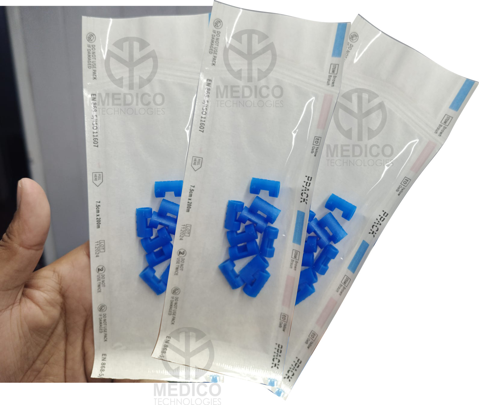 Raney Clip 300 Plastic Clips + 1 Applicator Forceps Neuro Surgical, Scalp Clips