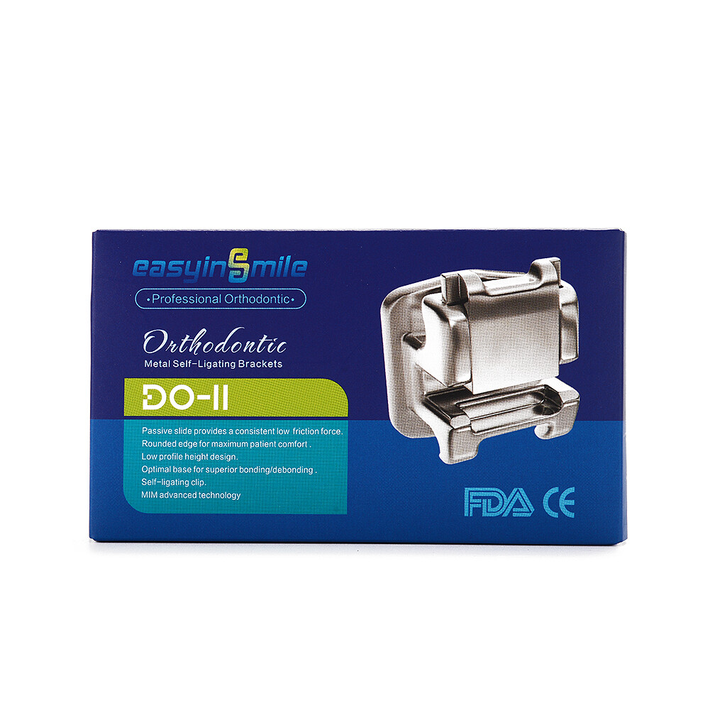20XOrthodontic Self-ligating Brackets Dental Metal Braces ROTH/MBT 022 3/345Hook