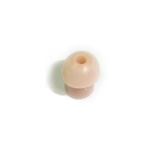 Flesh Colored Replacement Earbud for Two-Way Radio Coil Tube Surveillance Kits