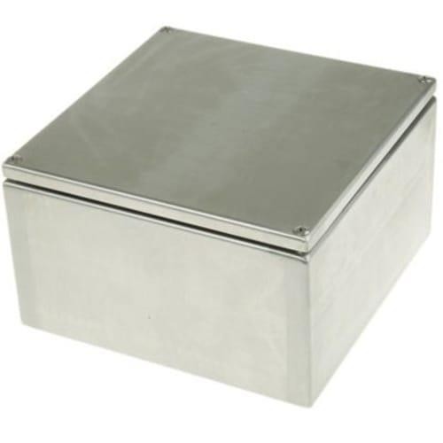 1PC RS PRO 7491854 Junction Box Stainless Steel 7.9 x 7.9 x 4.7in (200 x 20