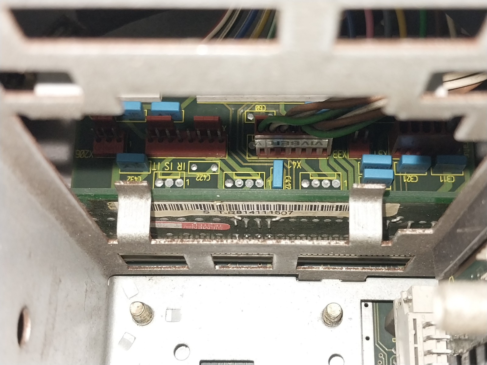 SIEMENS 6SE7031-0TE60-Z Simovert VC DC Inverter DC510-650V 110.0A 6SY7000-0AD74