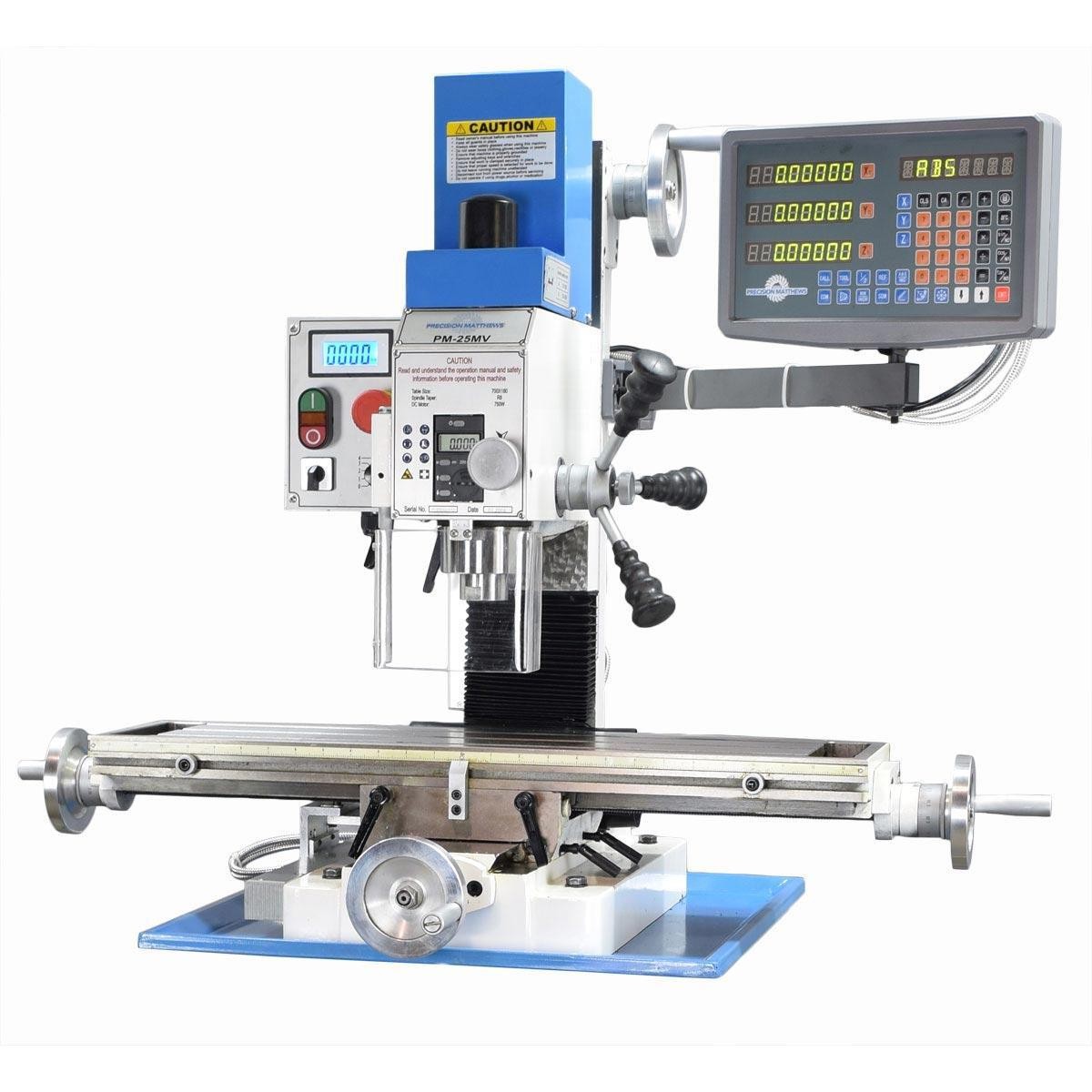 PM-25MV Precision Benchtop Milling Machine – A step above the competition!