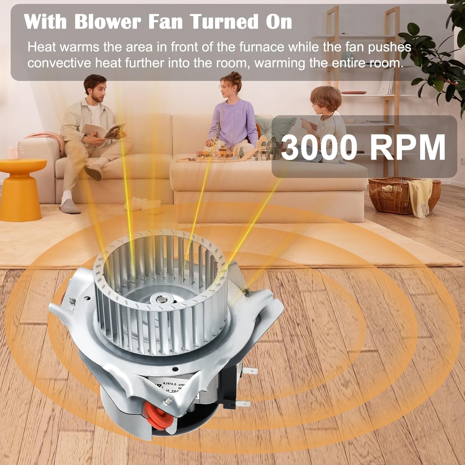 High-Performance Furnace Draft Inducer Motor Assembly Replacement Carrier Bryant