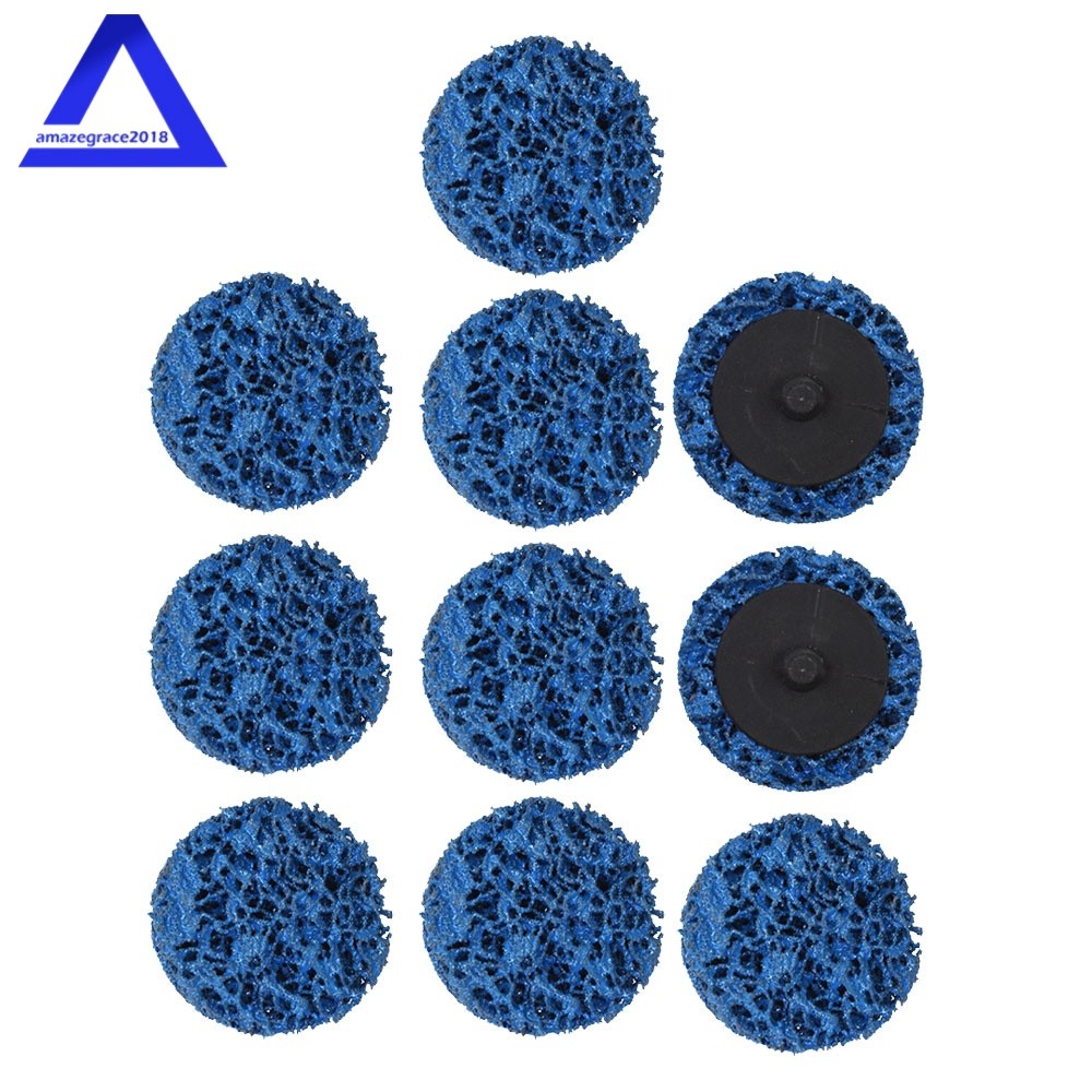 10 Pack 2″ Quick Change Easy Strip & Clean Discs For Paint Rust