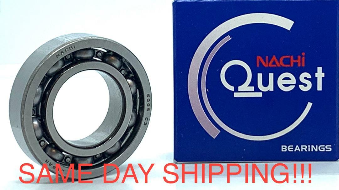 6005 Nachi Bearing Open C3 Japan 25x47x12 Ball BeariNG / SAME DAY SHIPPING !!!