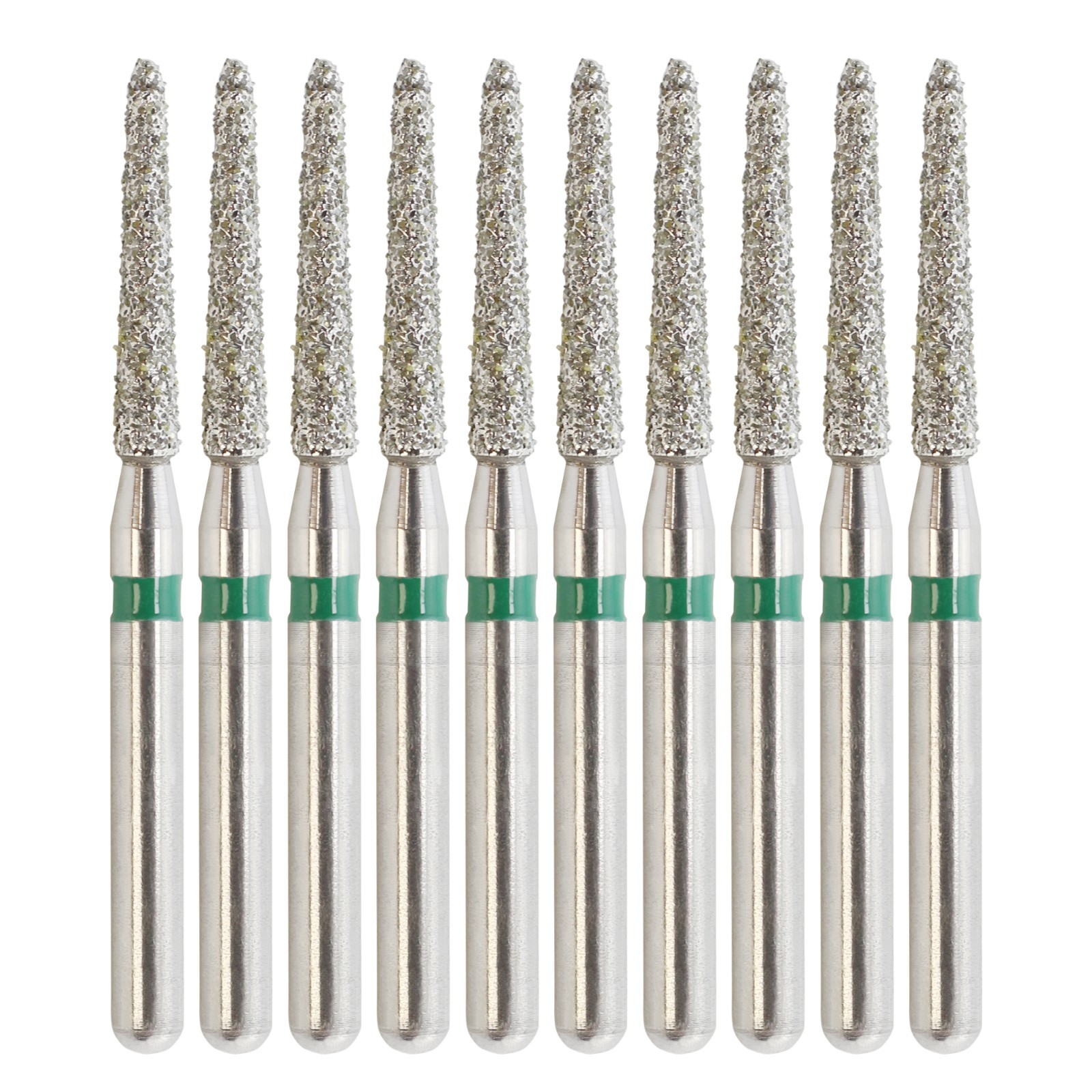 Multi-Use Dental Diamonds Modified Chamfer Burs FG Coarse CF-14C 878K/014C Green