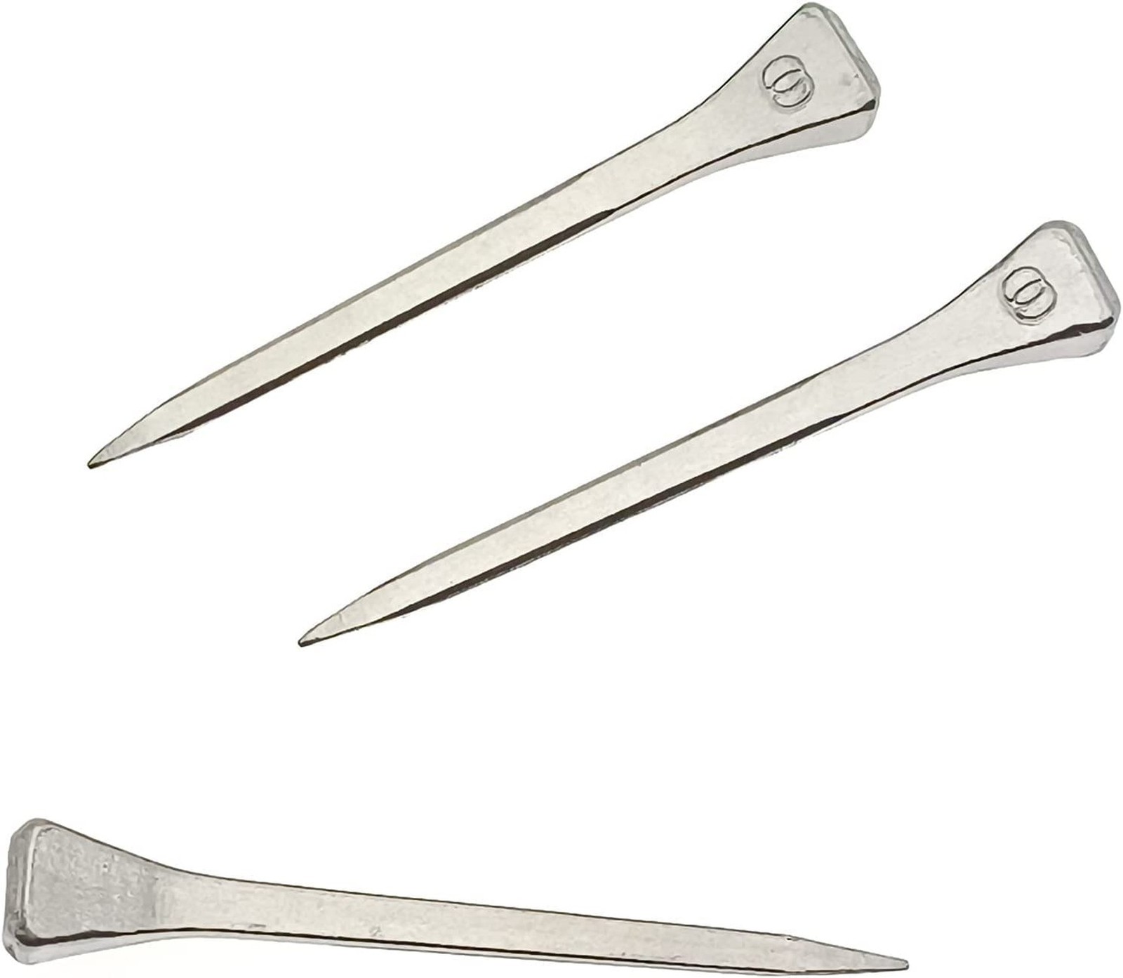 50 Pcs E3 1.8inch / 45mm Horseshoe Nails Steel Horseshoe Tools for Horse Trai…