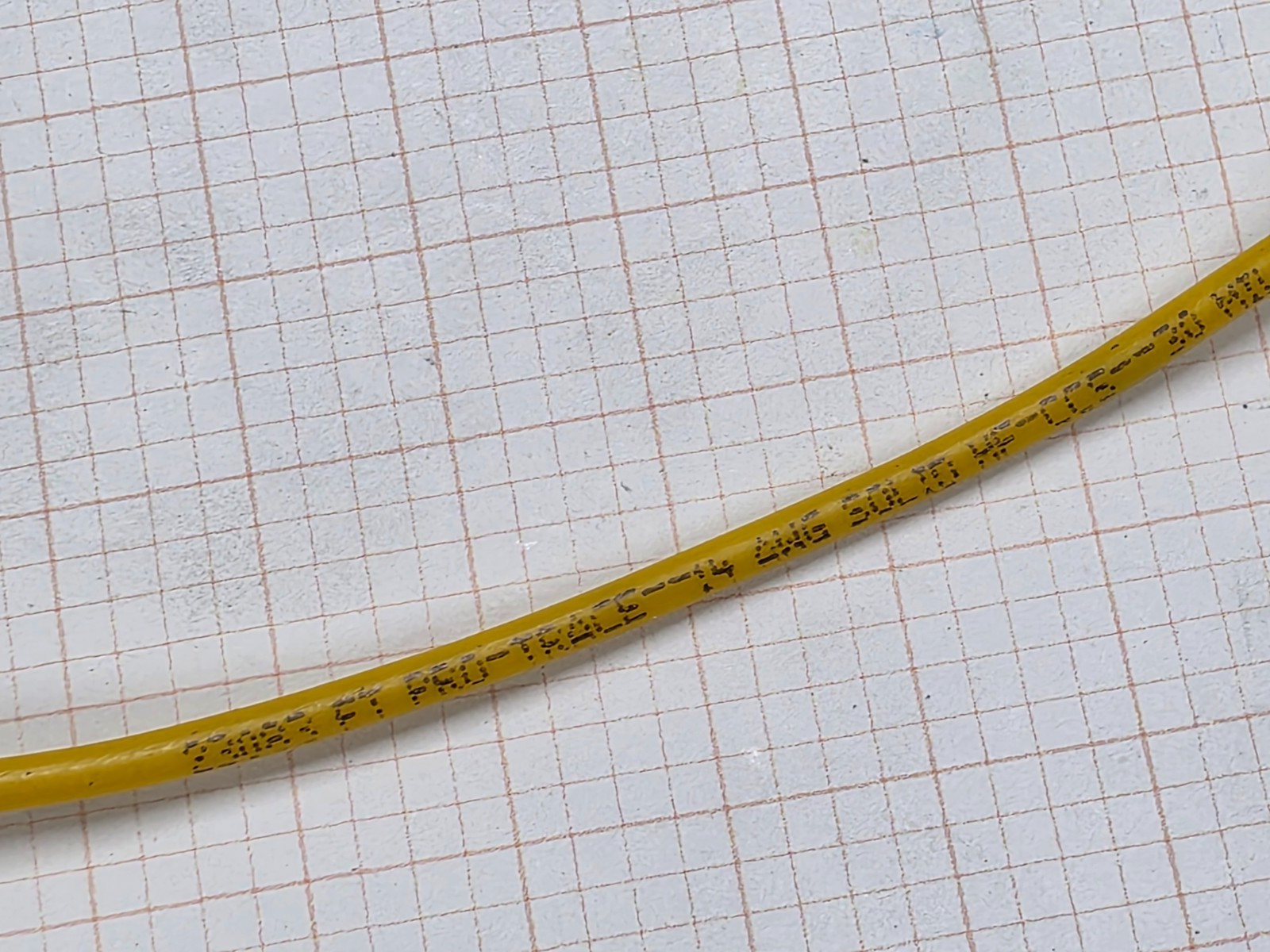Pro Trace #14awg HF-CCS PE30 High Flex/Open Trench Tracer Wire Yellow /100ft
