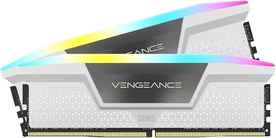 Corsair Vengeance RGB 32GB DDR5-6400 Memory white CMH32GX5M2B6400C36W 6400MT/s