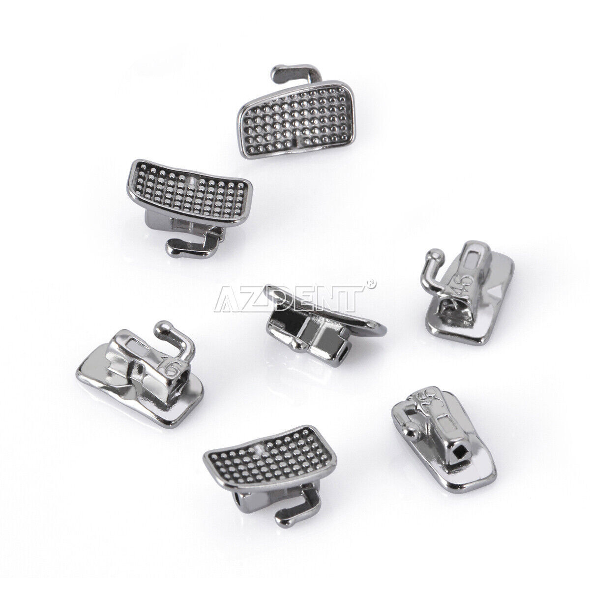 Tubos bucales de ortodoncia dental 1er molar Bondable Roth MBT 022 monobloque