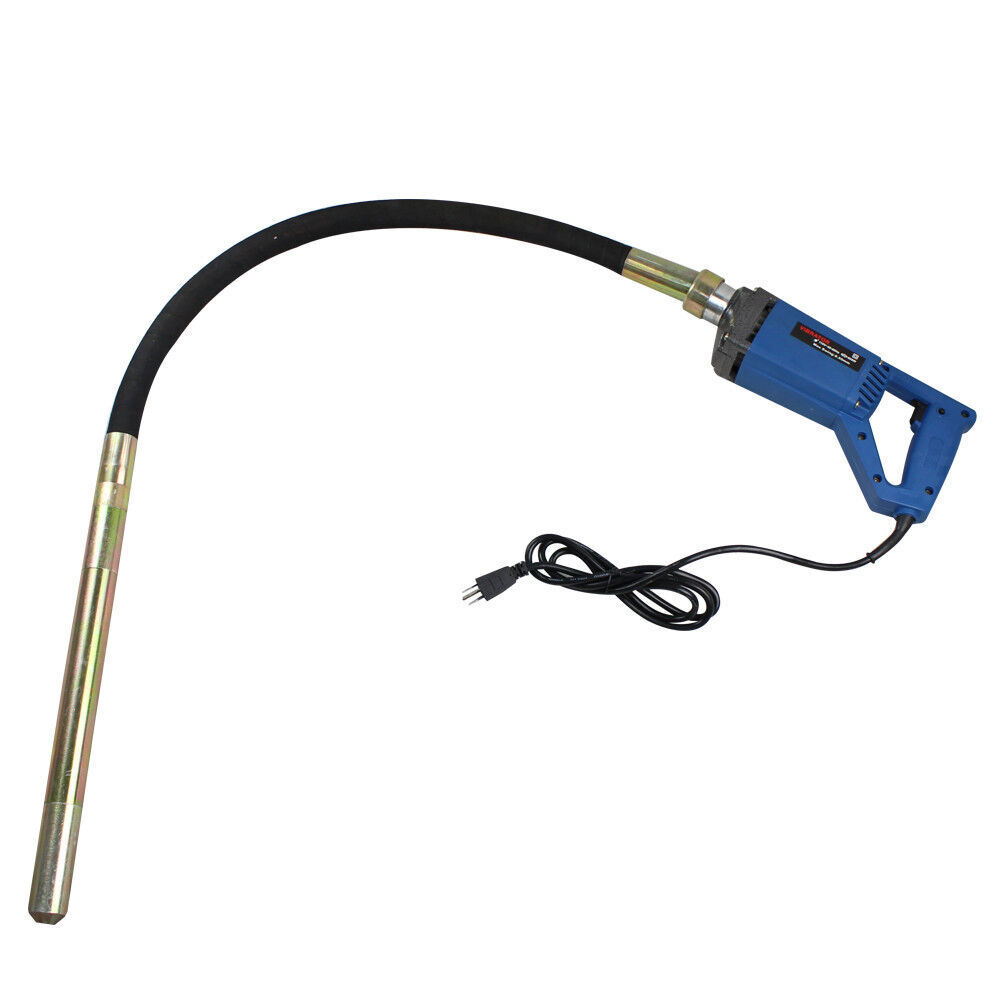 Concrete Vibrator 800W Heavy Duty 3/4HP Remove Air Bubbles w/ 3.9ft Shaft Hose