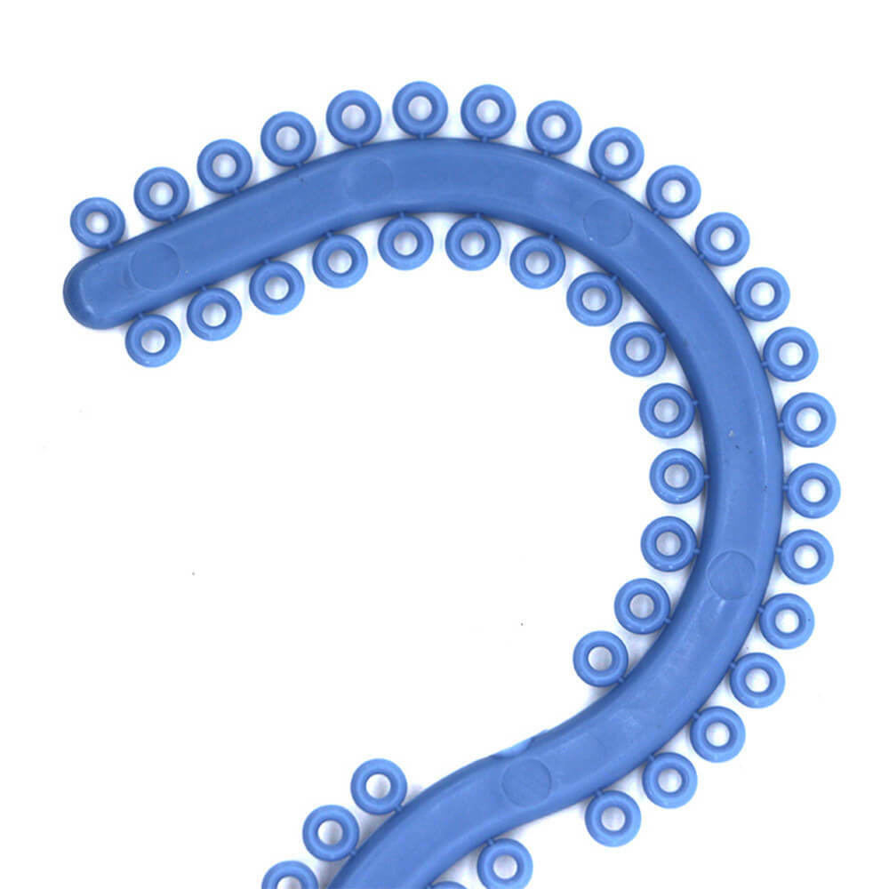 700 Pcs/Pack Dental Orthodontic Separator Blue S-Type Bomaoer