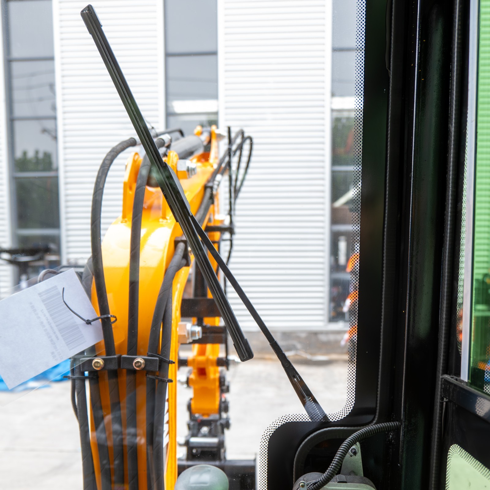 1.2Ton Enclosed Cab Mini Excavator With 10 FREE Attachments EPA Gasoline Engine