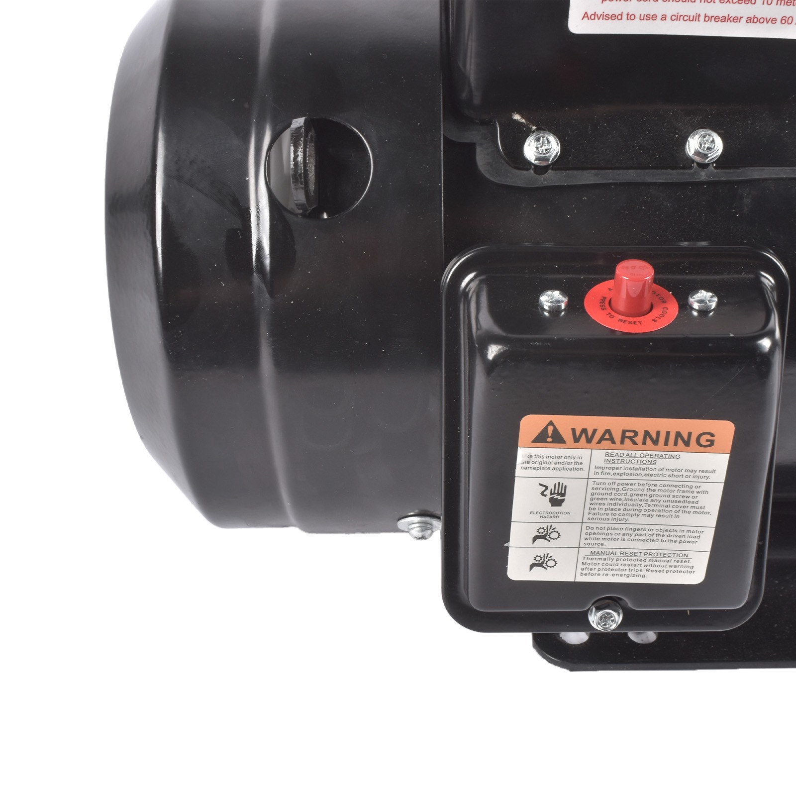 5 HP Farm Duty Single Phase Electric Motor 1800RPM 184T Frame TEFC 208/230Volt