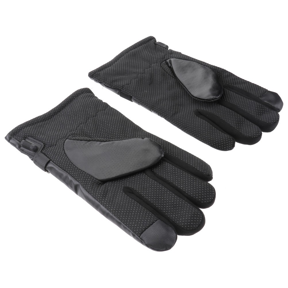 1Pair Winter Riding Heated Gloves Touch Screen Electric Gloves for Motorcycles