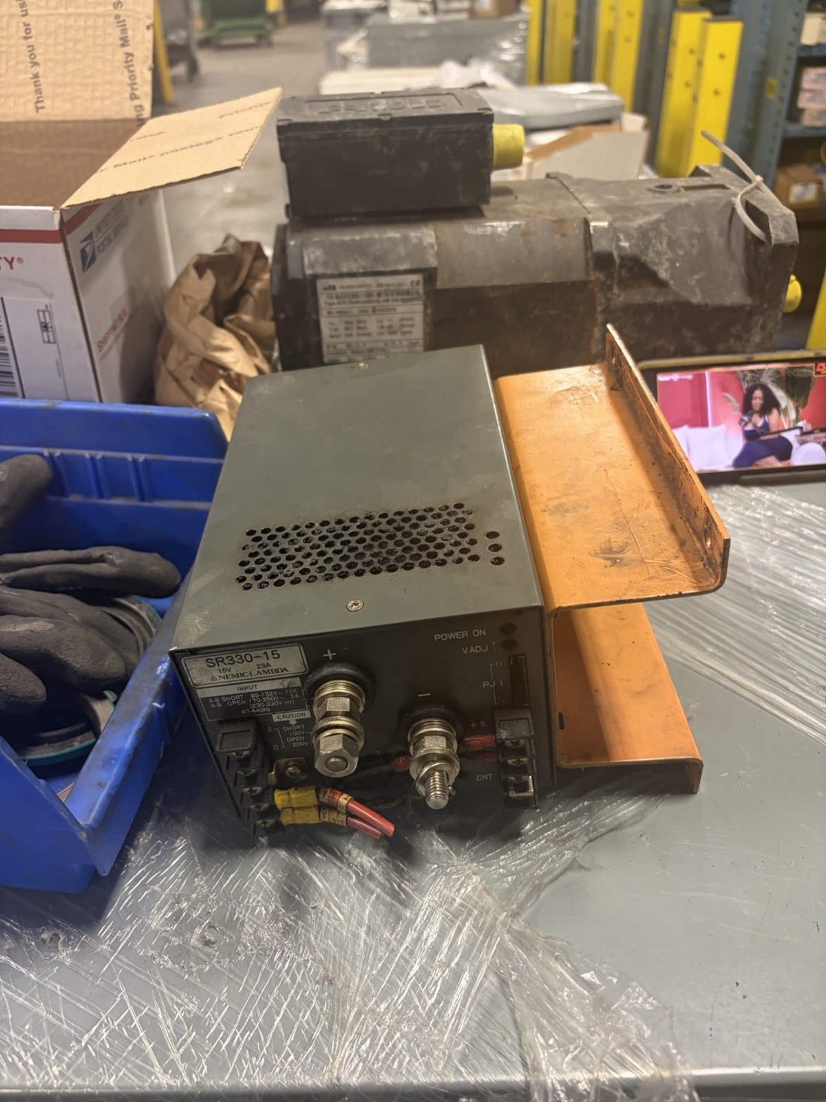 Nemic Lambda SR330-15 Power Supply USED