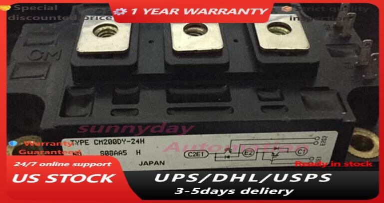 New Mitsubishi CM200DU-24H IGBT Module CM200DU-24H Free Shipping # US Free TAX