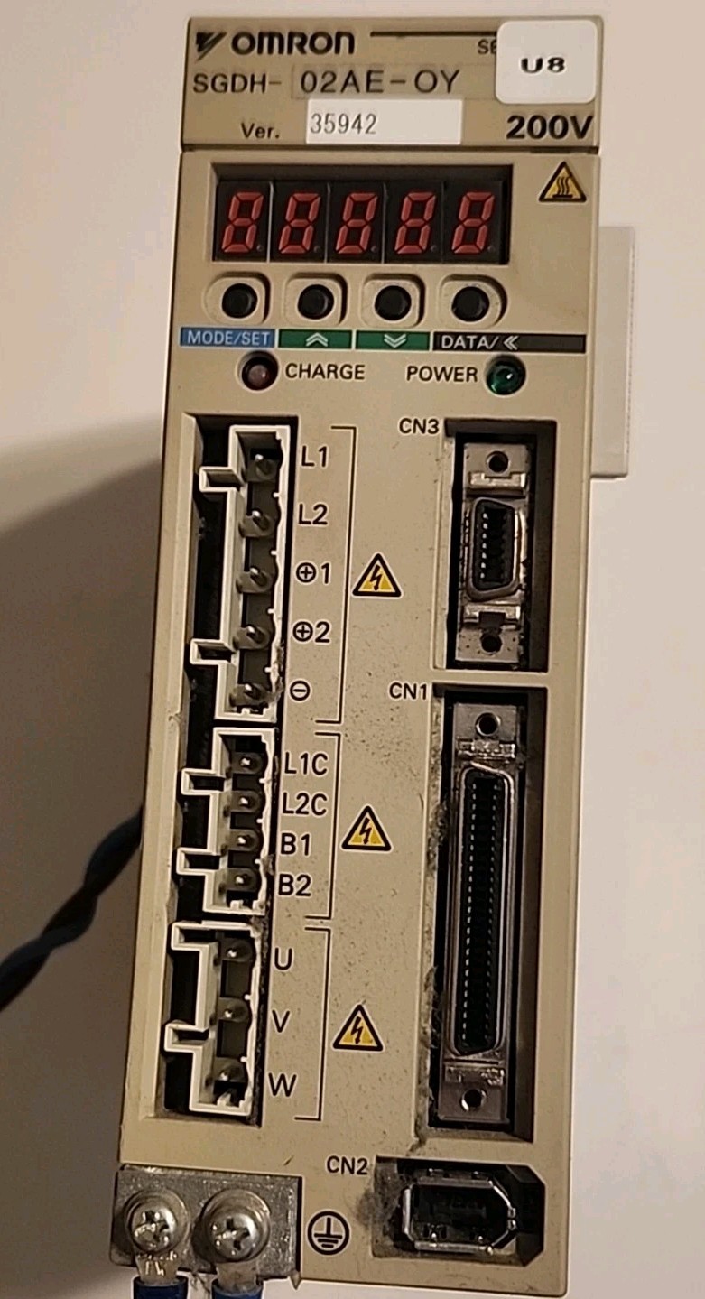 Omron SGDH-02AE-OY Servopack Servo Drive 2.1A 0.2kw – Free Shipping