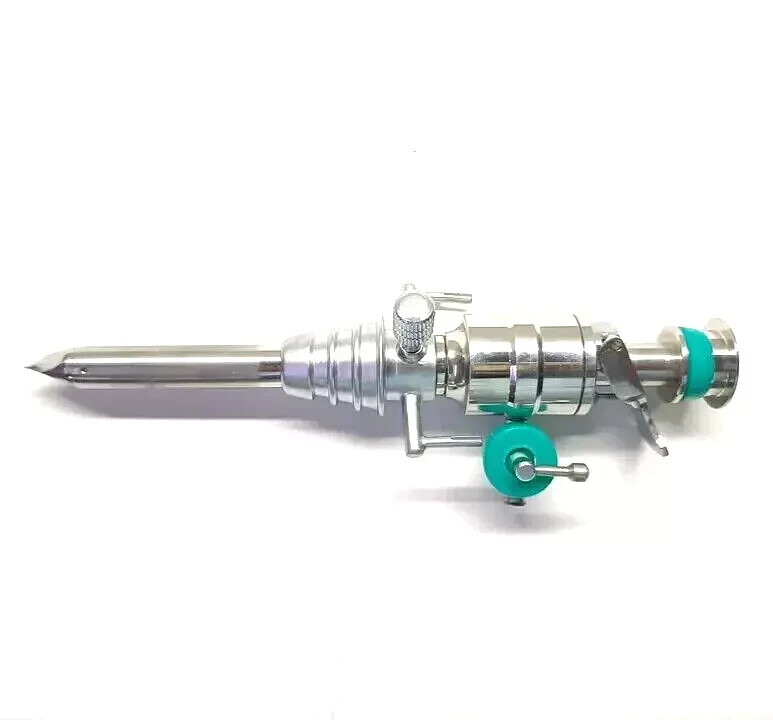 Laparoscopic Hasson Trocar Cannula Pyramid Surgical instruments kit 10mm 90m 2Pc