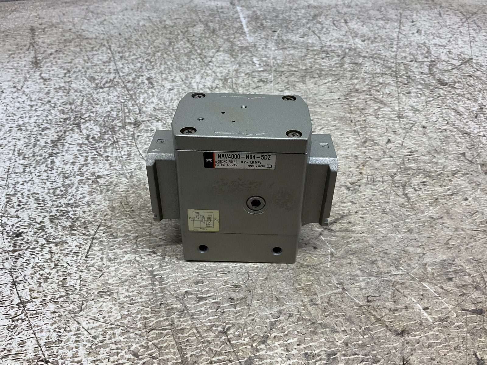 SMC NAV4000-N04-5DZ Soft Start Valve 24 VDC NAV4000N045DZ