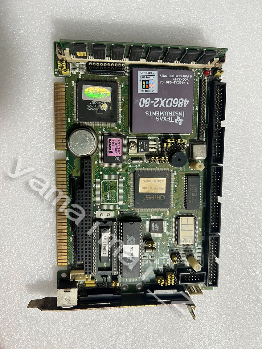 1pc Used Tested Advantech PCA-6145B / 45L 486 REV: C2 Industrial Motherboard