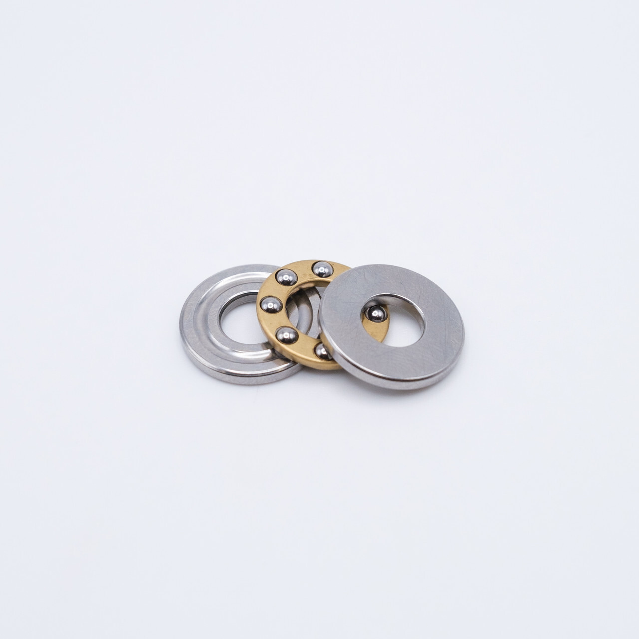 F4-10G Miniature Thrust Ball Bearing 4x10x4 Grooved