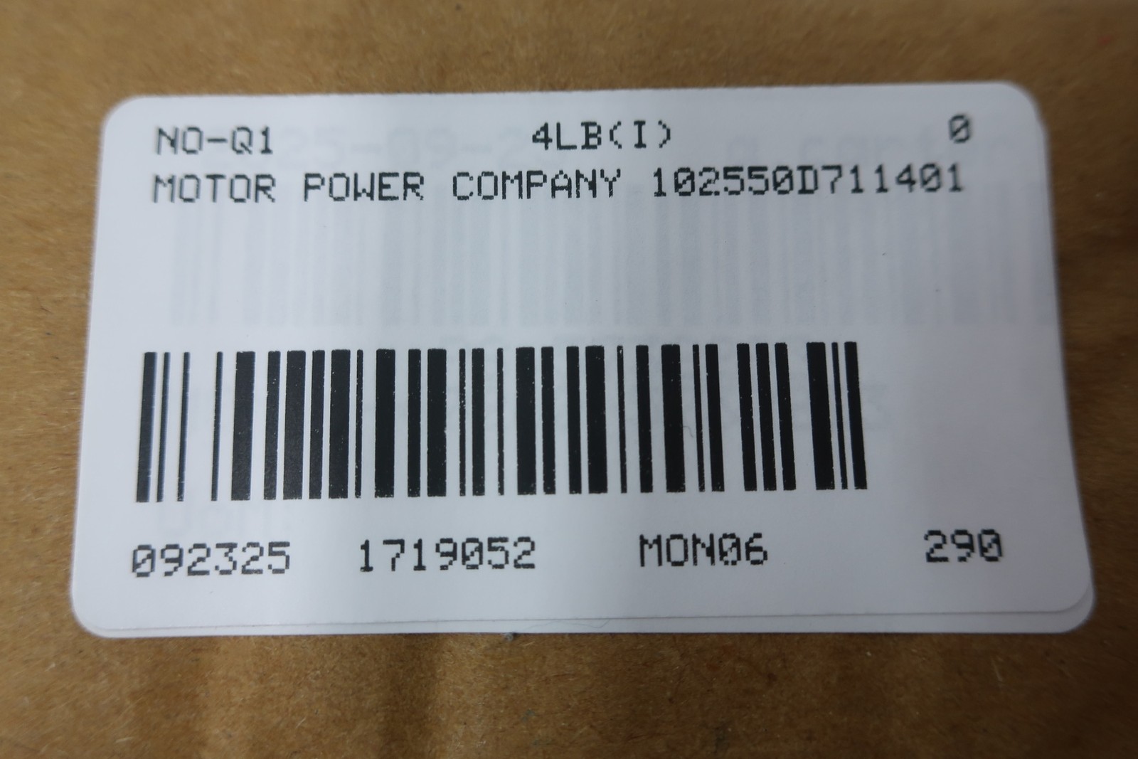 Motor Power Company Deka21sl.e.l.14.eh38/500 Servo Motor 180w 3000rpm 150v-ac