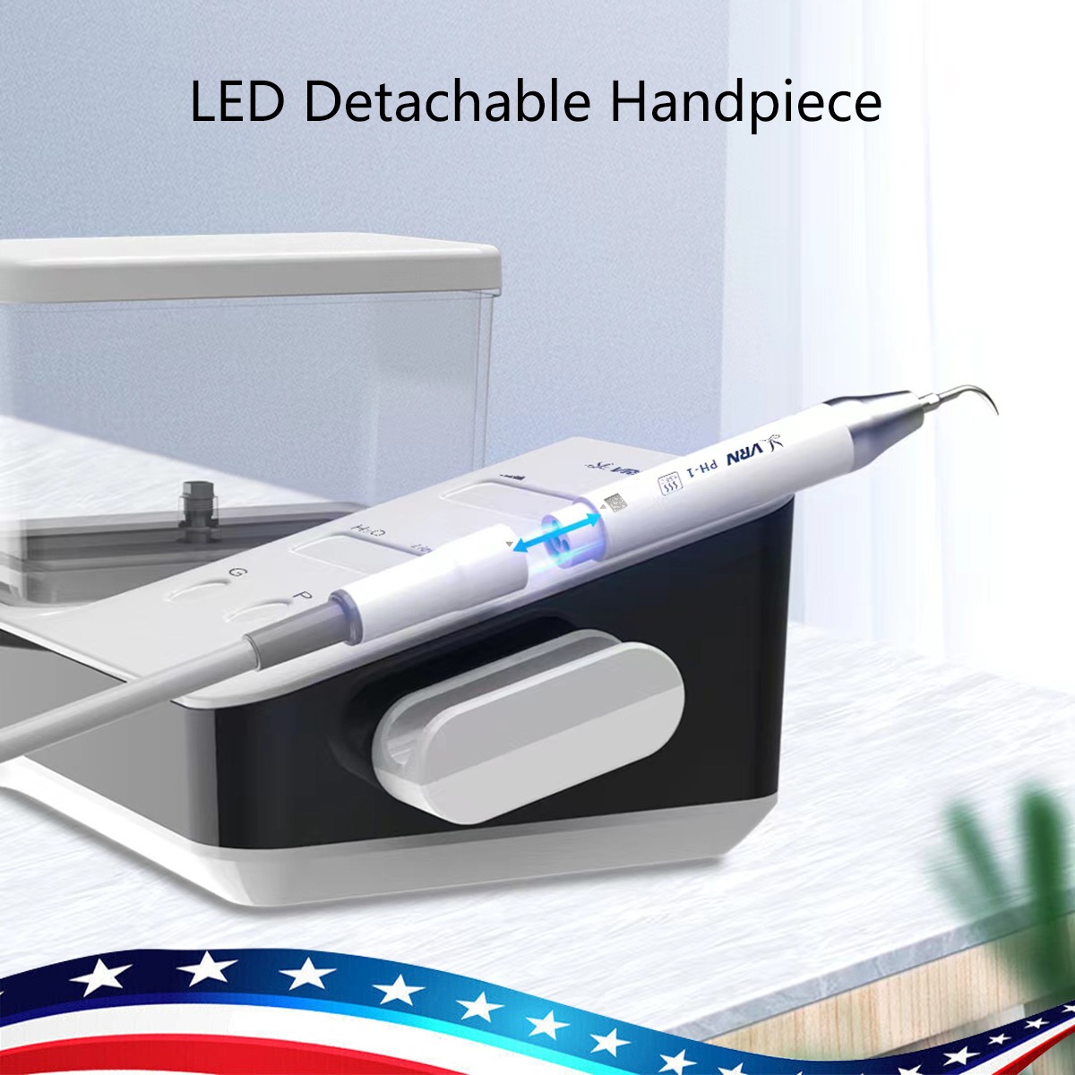 Dental Ultrasonic Scaler Scaling Perio Endo &LED Handpiece for EMS Woodpecker