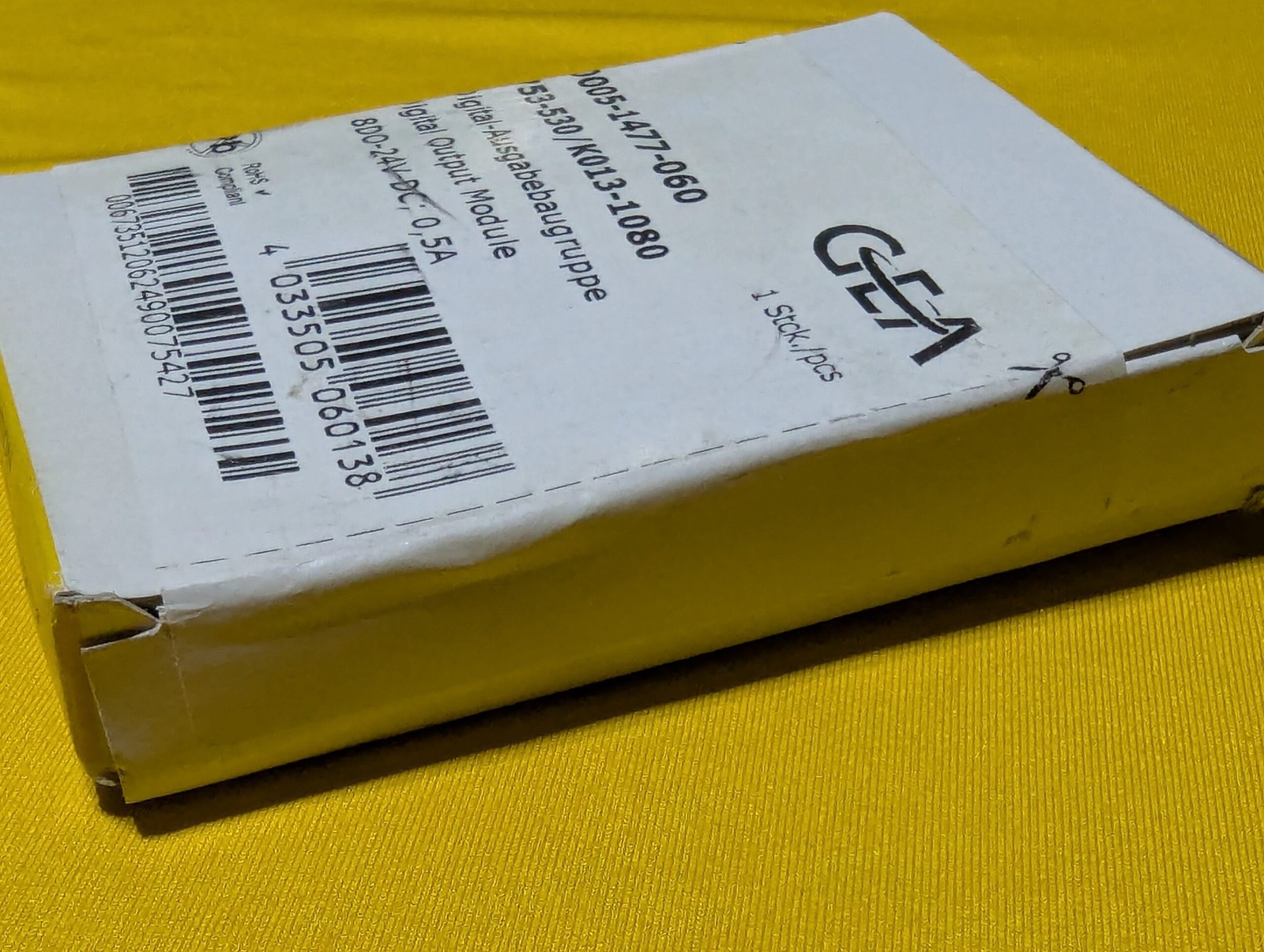 WAGO 753-530 GEA 0005-1477-060 8-Ch Digital Output Module 24VDC New In Box